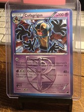 1x Mp+ Lp- Cofagrigus 57/116 Rare BW Plasma Freeze  Team Plasma Pokémon