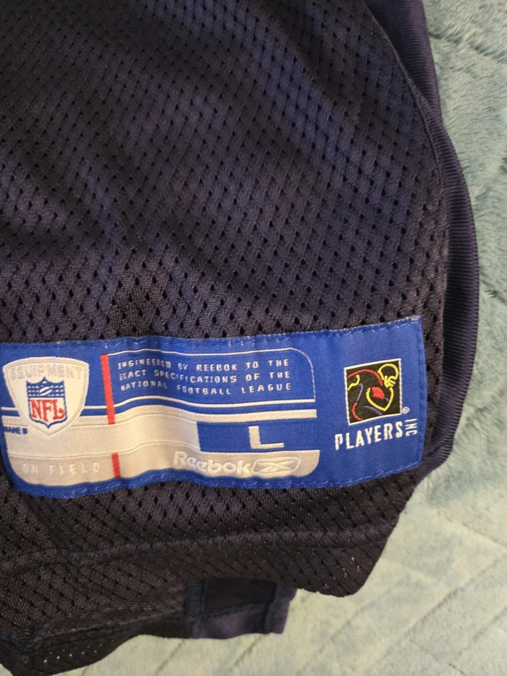 Camiseta Tony Romo #9 Dallas Cowboys L azul Reebok Foto 3 de 4