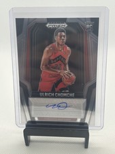 2024-25 Panini Prizm Black - Rookie Signatures Ulrich Chomche #RS-ULR (AU, RC)