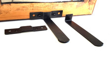 EZ Easel, 2 Part w/ Removable Leg, Easy Shipping, Storage, Moving. Wood Frames