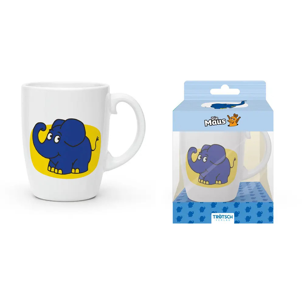 Trötsch Die Maus Kindertasse Elefant Geschenktasse aus Porzellan | Verlag | 2023 - Image 3
