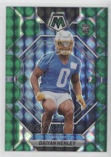 2023 Panini Mosaic Rookies Green Mosaic Prizm Daiyan Henley #304 0h3t
