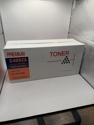 Premium Compatible Laser Toner Cartridge. C4092A Toner Cartridge. Un-opened.