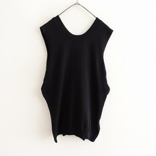 Gauze Side-Strap Knit Vest 1-2503-79