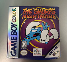 Game Boy Color Smurfs' Nightmare GBC ActionAdventure Manual Included  NEVER USED
