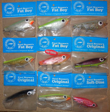 Lot of 9 New Paul Brown's Original Series & Fat Boy Corky Fishing Lures (#1)