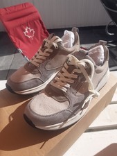 Laufen wie auf Wolken.  Sioux- Schuh,  Leder. + Reisverschluss / Weiss.