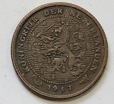 1911 Netherlands East Indies 1/2 Cent 0631