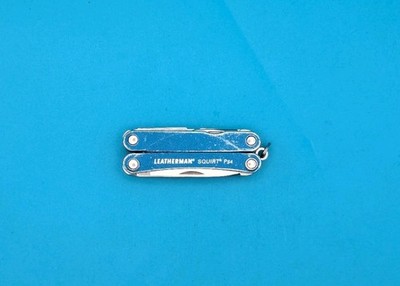 Leatherman SQUIRT PS4 Multi-Tool With Pliers Scissors Knife BLUE!