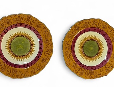 Two Living Quarters Sunflower Plates