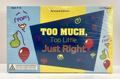 #ad TOO MUCH Too Little Just Right Social Communication Game Revised Edition 2018 $39.00