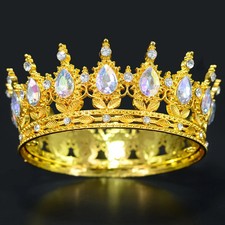 Plastic Queen  King Tiaras and Crowns Birthday Party Cake Topper Bridal Wedding