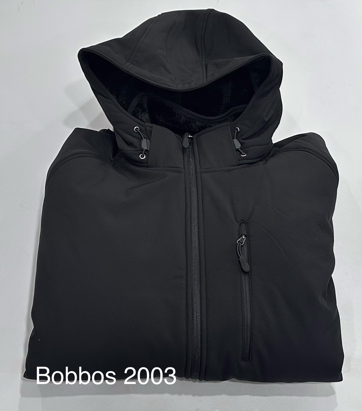 Kirkland Men's Fleece Lining Full Zip Detachable Jacket, Black, Size XXL