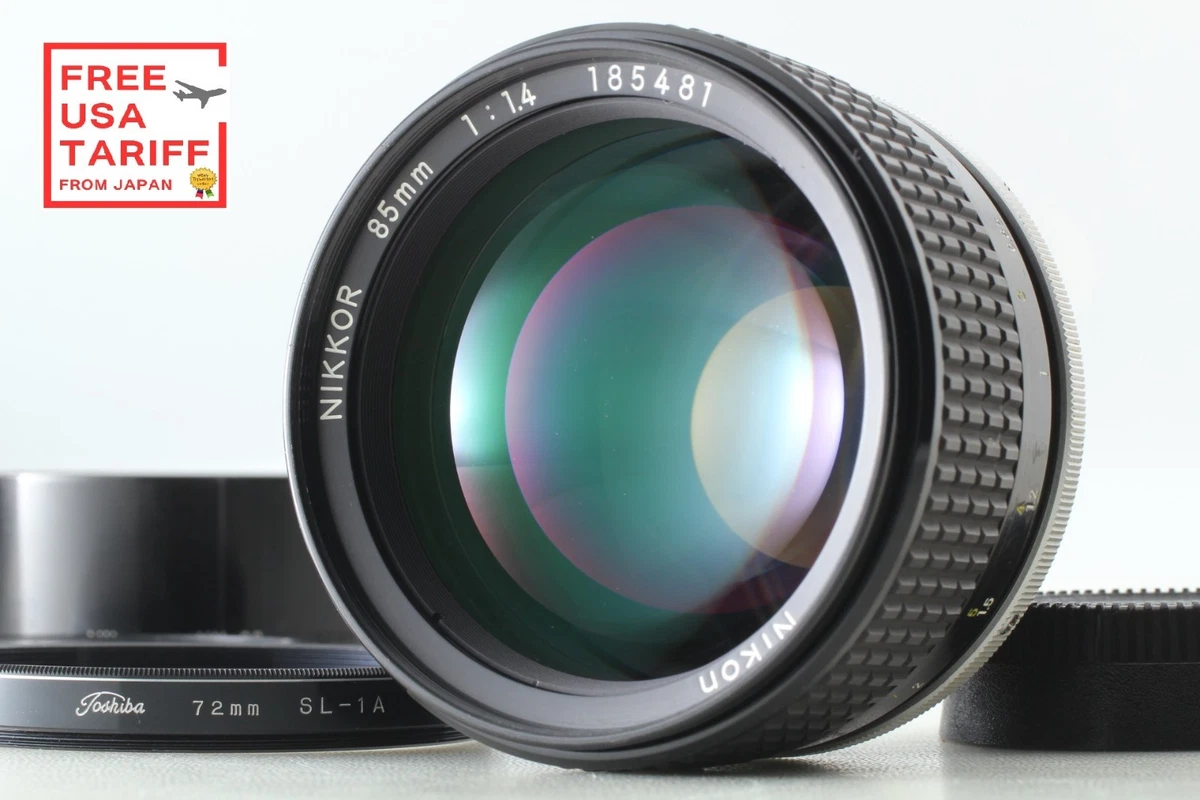 ほぼ最終シリアル 後期コーティング(SIC)仕様 Ai-S 85mm F1.4 送料込み