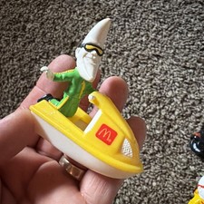 Vintage 1988 McDonald's MAC TONIGHT Moon Man Figure On The Move Toy Lot 5