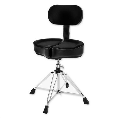Ahead SPG-BBR4 Schlagzeug-Hocker Spinal Glide 4-Beinig mit Lehne