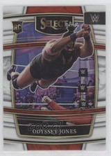 2022 Panini Select WWE Concourse White Prizm 6/99 Odyssey Jones #64 4n2