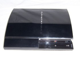 Playstation 3 Fat CECHA01 PS3 Backwards Compatible Console & AC Cord ONLY TESTED
