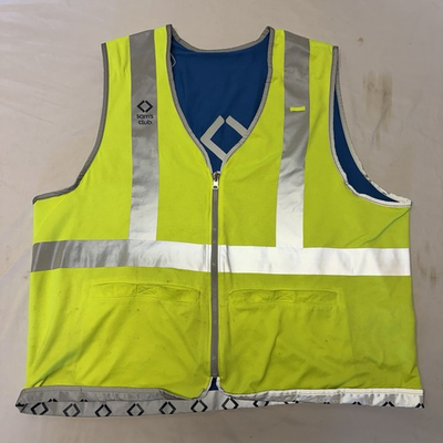 #ad #ad Sams Club 2XL Reflective Reversible Employee Vest Used Authentic $19.99