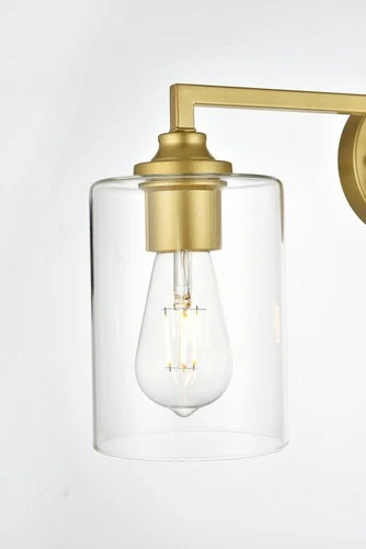 Elegant Lighting LD7315W23 Mayson 3 Light 10" Tall Bathroom - Chrome - Picture 5 of 12