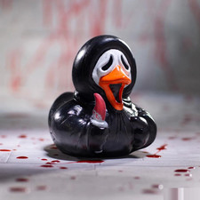 Ghost Face  Horror Rubber Duck Collectible Vi...