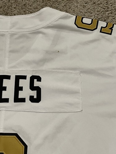 Nike drew brees jersey large NWT W/Stains (See Description And Pics) - Picture 10 of 10