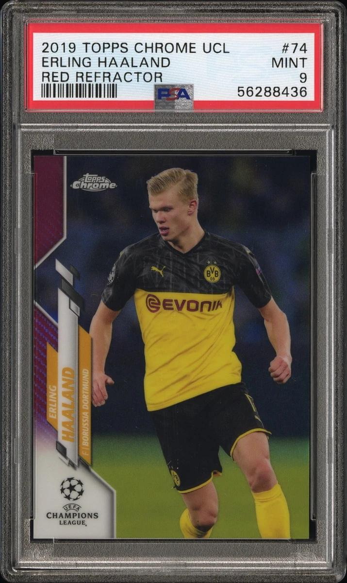 2019-20 Topps Chrome UCL Erling Haaland #74 for sale | eBay