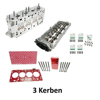 Zylinderkopf mit Ventilen ORIGINAL+Modul für VW 2.0 TDI 05L103061AJ 05L103061AG 