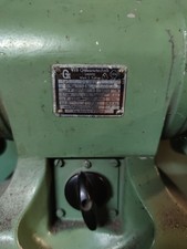 Schleifbock Doppelschleifer Schleifmaschine DDR VEB Ostalgie