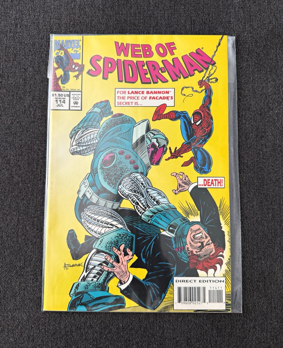 Web of Spider-Man #114 (Marvel Comics July 1994)