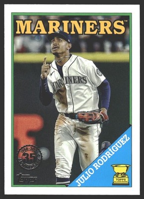 Julio Rodríguez #2T88-32 2023 Topps 1988 Topps Baseball 35th Anniversary
