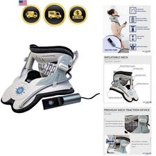 Neck Traction Device by Air Collar - Neck Stretcher - Cervical Traction Devic...