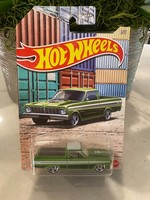 2021 Hot Wheels Pick-Up Truck Serie 1/5 '65 Ford Ranchero GrüN Mit PR5 Speichen