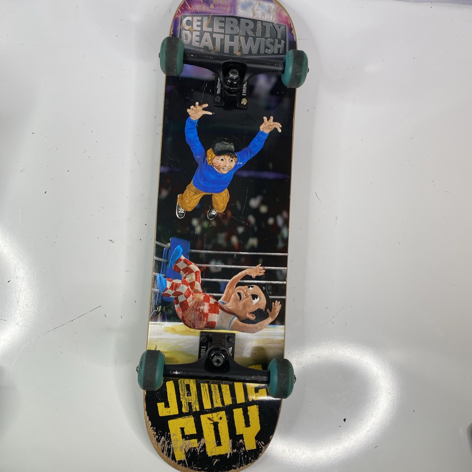Jamie Foy Celebrity Deathwish Skateboard Complete 32"