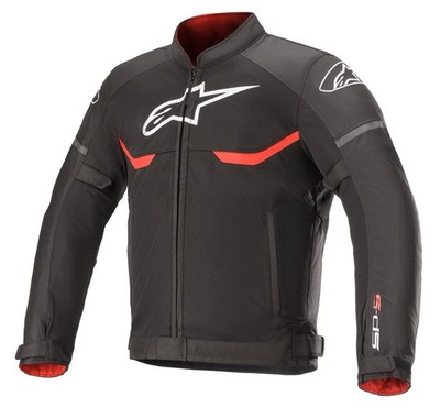 Motorradjacke Alpinestars T-SP S Waterproof Fluo Rot Schwarz S   