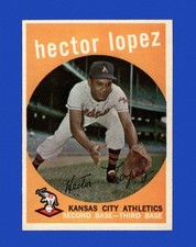 1959 Topps Set-Break #402 Hector Lopez NR-MINT *GMCARDS*