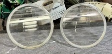 1929 1930 Chevy Chevrolet Pair Original Twilite Headlamp Headlight Lenses Vtg