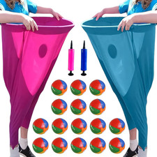 Granny Pants Yard Game, 2 Set Granny Pants for Outdoor Games Giant Yard Games wi