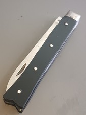 ANCIEN COUTEAU QUEUE DE POISSON, PARAPLUIE À L'ÉPREUVE, THIERS, XXème, rhodoïd