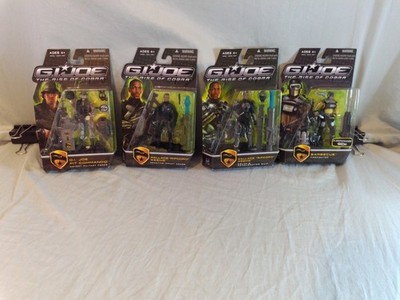 GI Joe ROC Lot of 4: G.I. Joe Commando, Ripcord (2) Barbecue, NEW