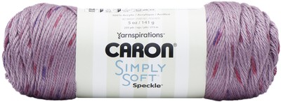Caron Simply Soft Speckle Yarn - Snapdragon 294961-16015