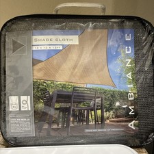 Ambiance Shade Cloth NIP Silver 12x12x12 Cover Hot Summer Days In Tx! Make Shade