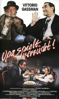 VHS ''OPA SPIELT VERRÜCKT!'' Vittoria Gassman, Elliott Gould, Dino Risi VPS