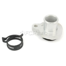 BMW Aluminum Coolant Hose Flange - Rein CHC0609 UPGRADE KIT