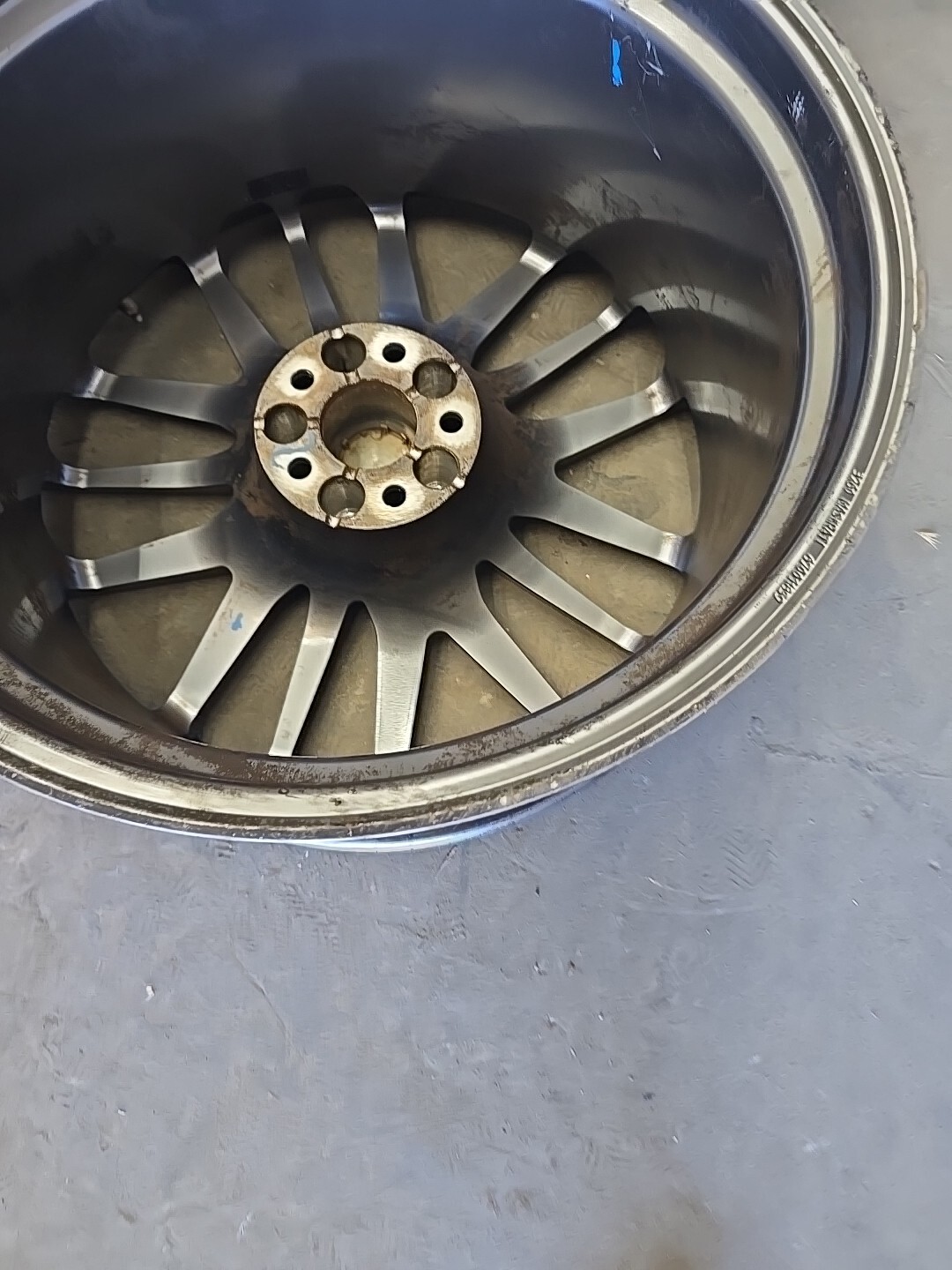2014-2020 MASERATI Ghibli Quattr 10.5 JX21 Rear Titano Rims Wheel 67001186