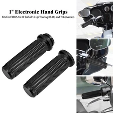 1" Motorcycle Hand Grips Rubber Handlebar Grip Fit For Harley Low Rider S 16 17