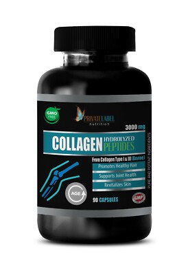 fast hair growth - COLLAGEN PEPTIDES - hydrating anti-aging 1 BOTTLE