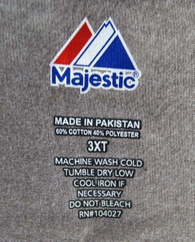 Maglietta Minnesota Twins MLB Majestic da uomo grande e alta Raglan - Foto 6 di 6