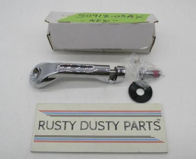 Harley Davidson Genuine NOS Chrome Right Extension Peg Assembly 50918-03A