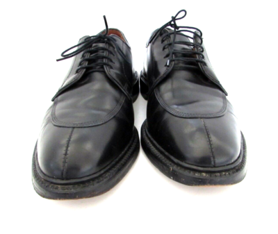 Allen Edmonds Black Leather Mens 11 WALTON Split Toe Oxford Shoes